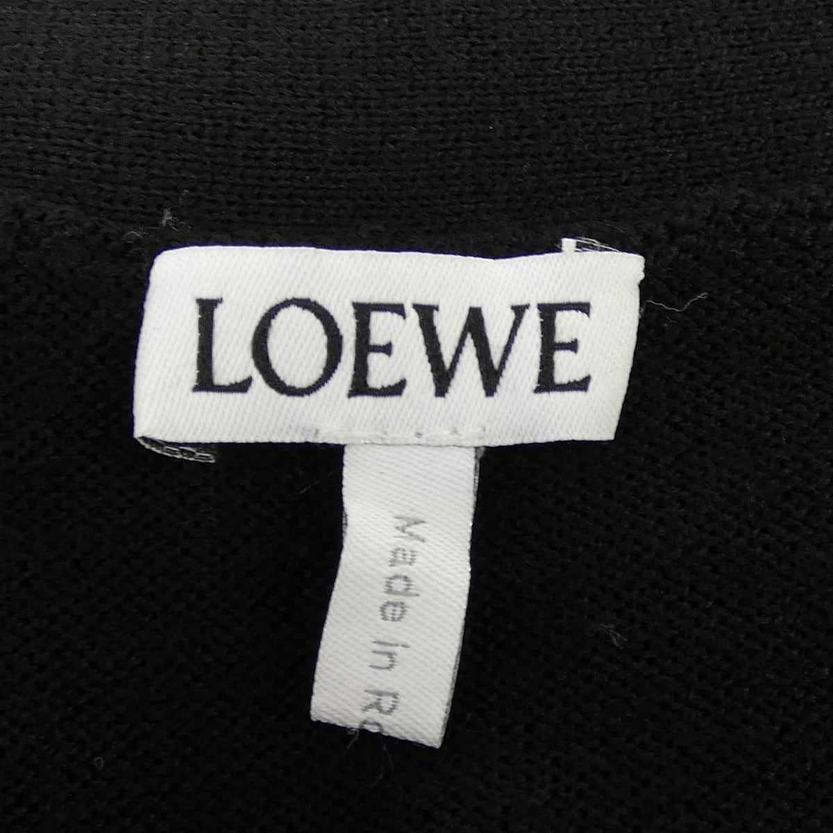 Loewe Anagram Cardigan Black — view 4