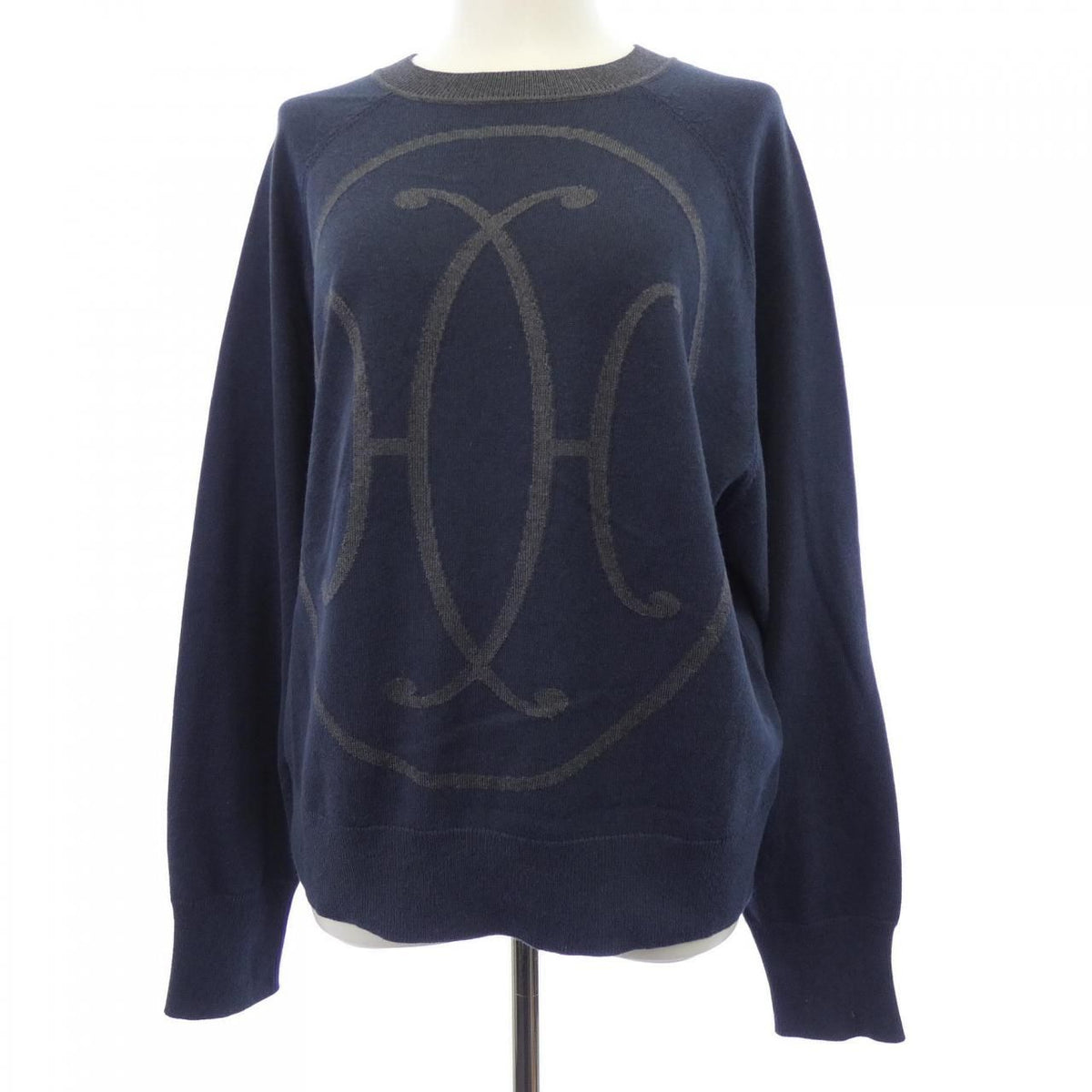 Hermes Knit Sweater Navy