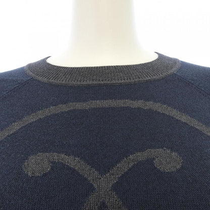 Hermes Knit Sweater Navy — view 5