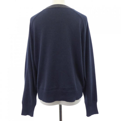 Hermes Knit Sweater Navy — view 2