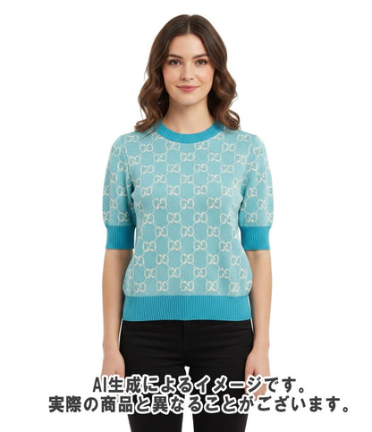 Gucci Short Sleeve Knit XS Sweater — view 6