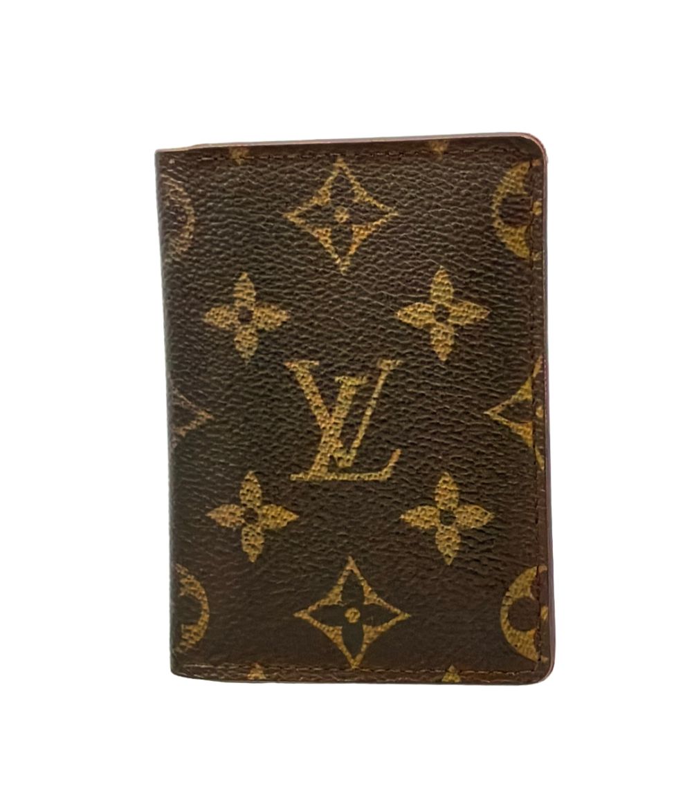 Louis Vuitton Card Case Holder Pass Vertical Monogram