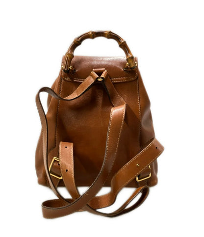 Gucci Backpack Bamboo Brown — view 2