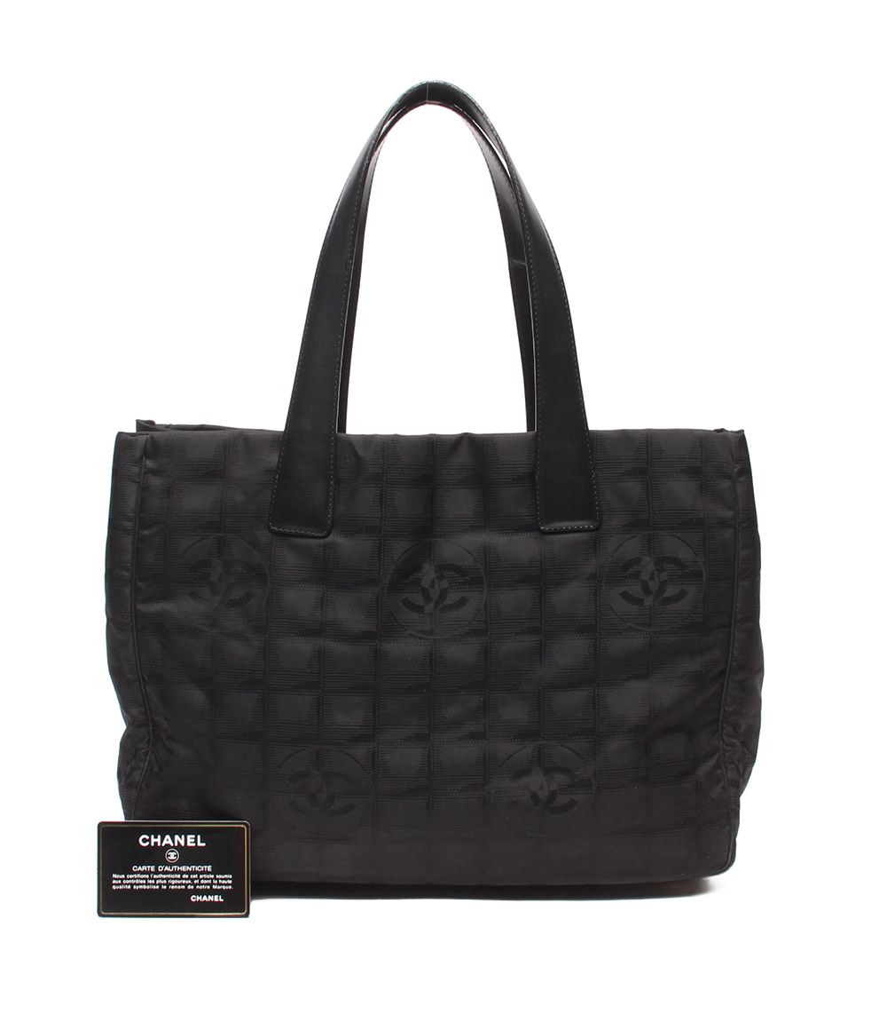 Chanel Tote Bag Gold New Travel Line MM — view 4