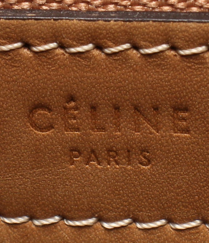 Celine Luggage Micro Handbag Beige Tan — view 5