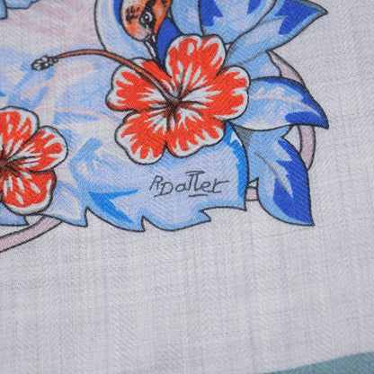 Hermes Jungle Love Triangle Jean Shawl Scarf — view 6