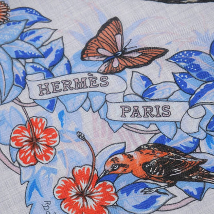 Hermes Jungle Love Triangle Jean Shawl Scarf — view 5
