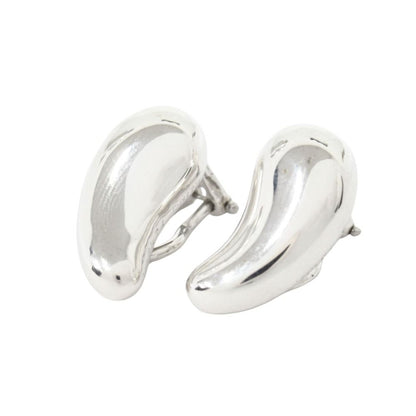 Tiffany & Co Bean Earrings Silver