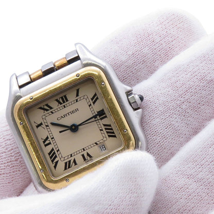 Cartier Panthere MM 2 Row Watch Ivory Dial Quartz Vintage — view 6