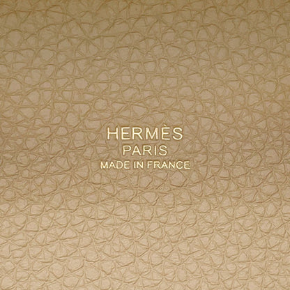 Hermes Handbag Picotin Lock PM Trench Gold Taurillon Clemence — view 6