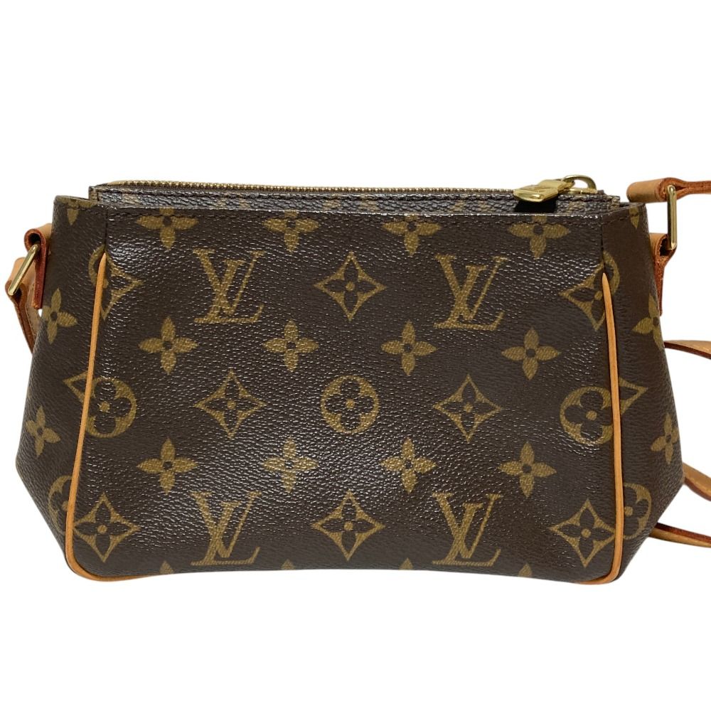 Louis Vuitton Viva Cite PM Monogram Shoulder Bag Brown — view 3