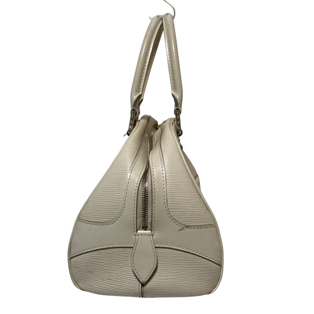 Louis Vuitton Bowling Montaigne PM Handbag Yvoir Ivory — view 2