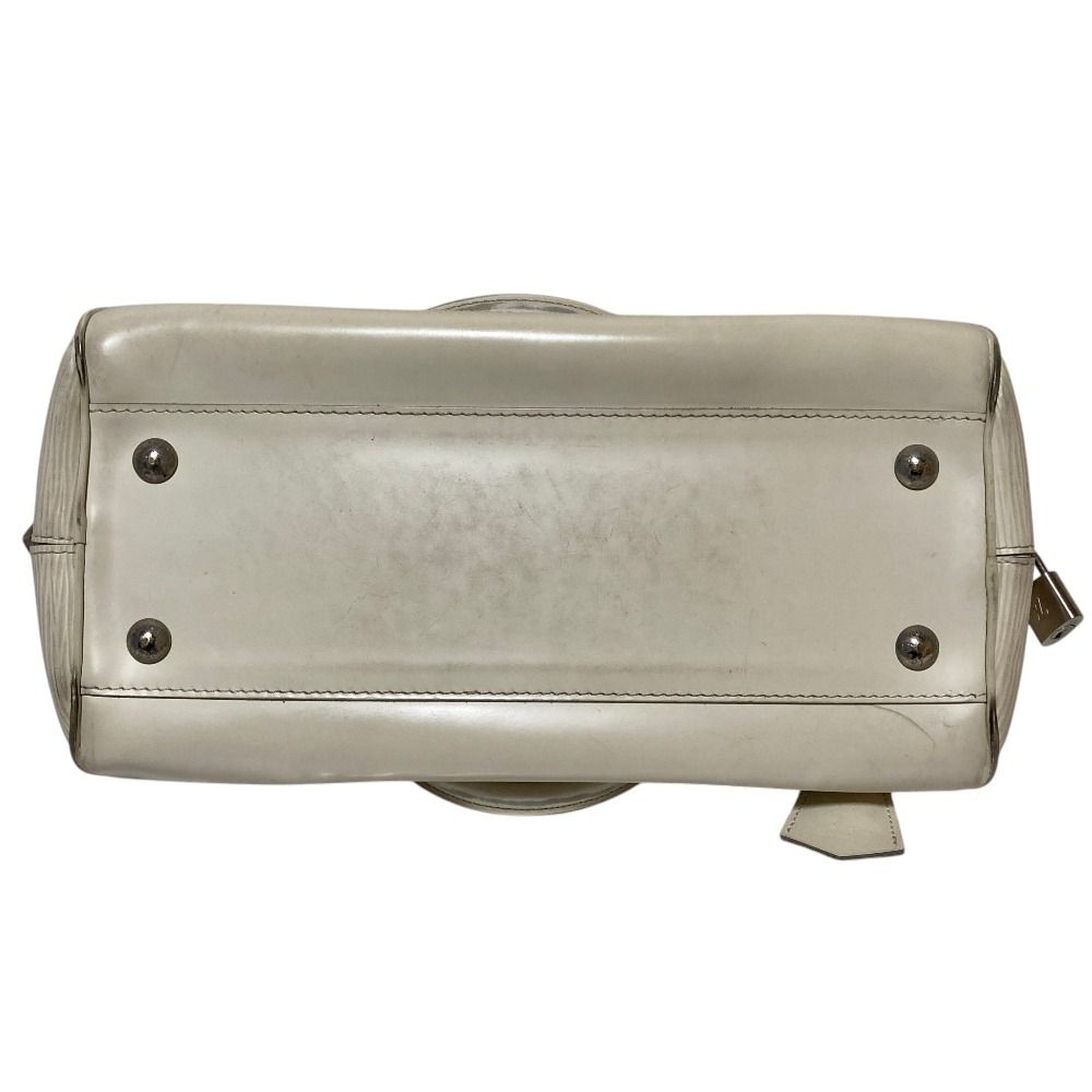 Louis Vuitton Bowling Montaigne PM Handbag Yvoir Ivory — view 6