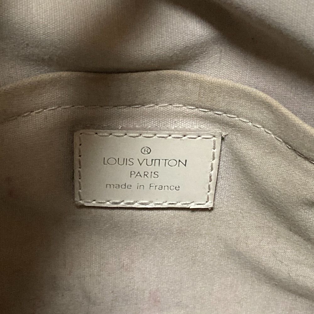 Louis Vuitton Bowling Montaigne PM Handbag Yvoir Ivory — view 8