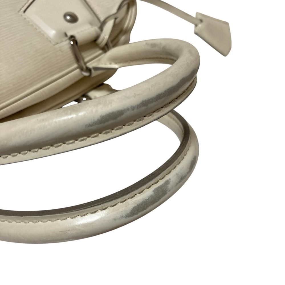 Louis Vuitton Bowling Montaigne PM Handbag Yvoir Ivory — view 4