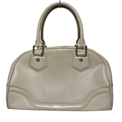 Louis Vuitton Bowling Montaigne PM Handbag Yvoir Ivory — view 3