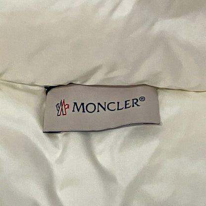 Moncler Cardigan Tricot Cable Knit Down S Ivory — view 4