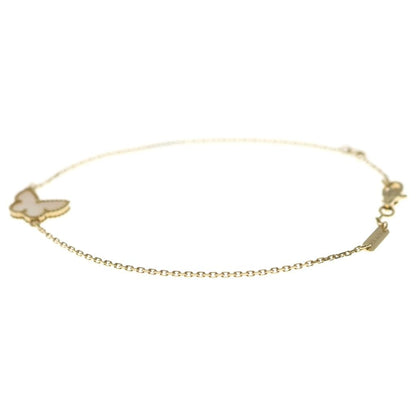 Van Cleef & Arpels Sweet Alhambra Papillon Mother of Pearl Bracelet — view 4