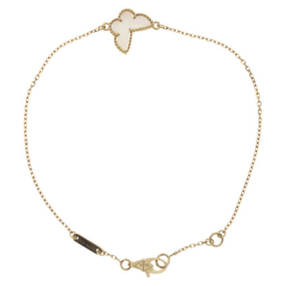 Van Cleef & Arpels Sweet Alhambra Papillon Mother of Pearl Bracelet — view 2
