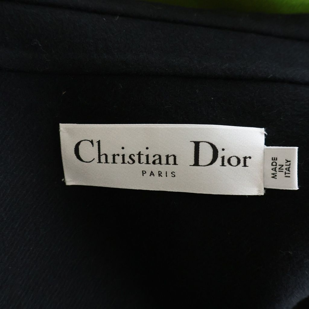 Dior Runway Colourblock Coat Double Breasted Orange Black Green — view 7