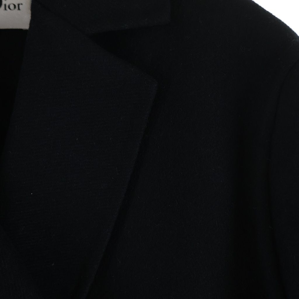 Dior Runway Colourblock Coat Double Breasted Orange Black Green — view 5