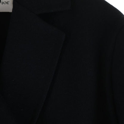Dior Runway Colourblock Coat Double Breasted Orange Black Green — view 5