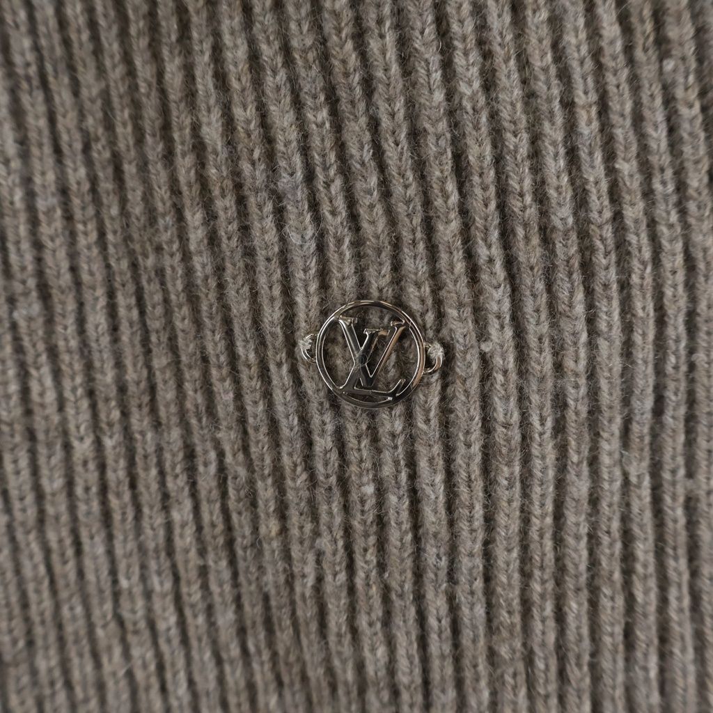 Louis Vuitton Cashmere Wool Turtleneck Sweater Beige — view 5