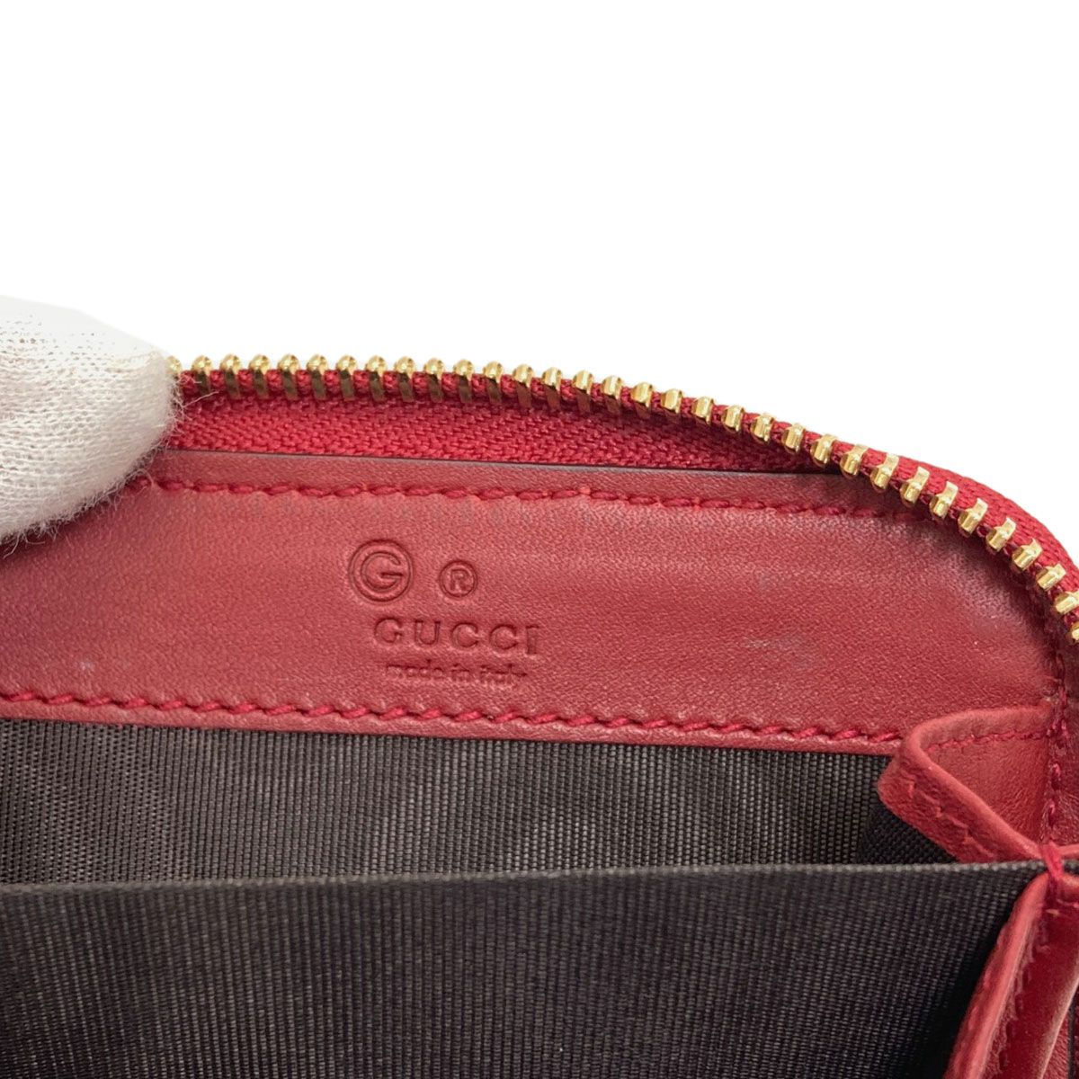 Gucci GG Signature Microshima Coin Case Leather — view 5