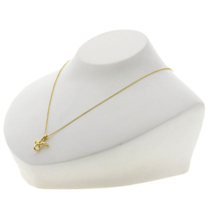 Tiffany & Co Infinity Cross Necklace 18K Yellow Gold — view 4