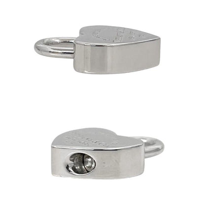 Tiffany & Co Return to Tiffany Heart Lock Pendant Silver Top Only 925 — view 2