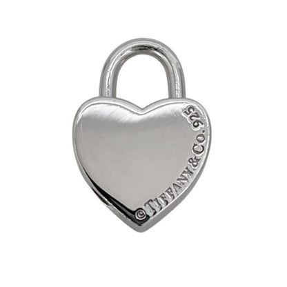 Tiffany & Co Return to Tiffany Heart Lock Pendant Silver Top Only 925 — view 4