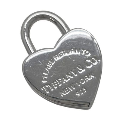 Tiffany & Co Return to Tiffany Heart Lock Pendant Silver Top Only 925 — view 8