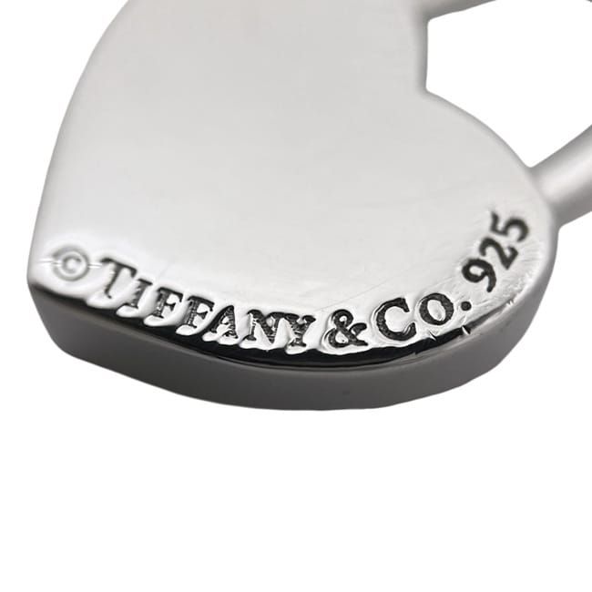 Tiffany & Co Return to Tiffany Heart Lock Pendant Silver Top Only 925 — view 5