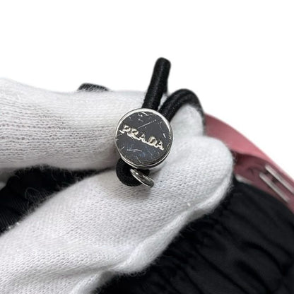 Prada Shorts Black Nero Re-Nylon S Nylon Cotton Waist 66 — view 6