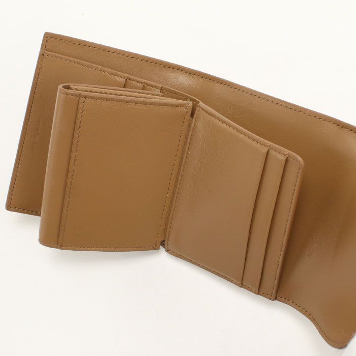 Celine Small Flap Wallet Triomphe Trifold Calfskin — view 4