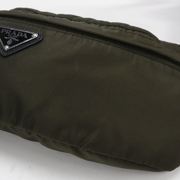 Prada Triangle Logo Belt Bag Nylon — view 7