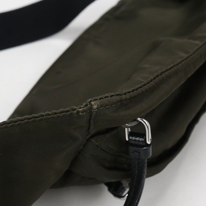 Prada Triangle Logo Belt Bag Nylon — view 6