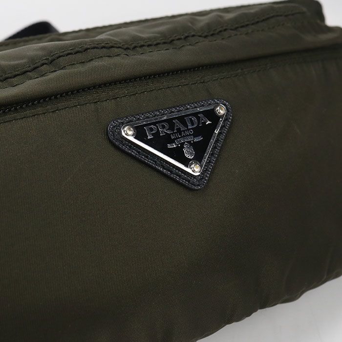 Prada Triangle Logo Belt Bag Nylon — view 5
