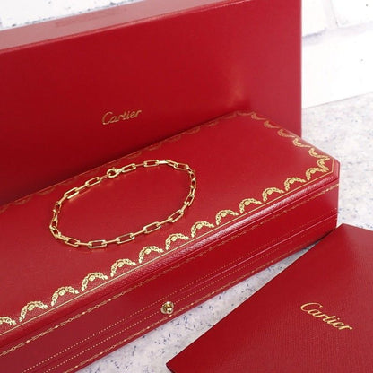 Cartier Santos de Chain Small Bracelet 18K Yellow Gold