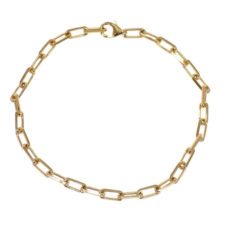 Cartier Santos de Chain Small Bracelet 18K Yellow Gold — view 2