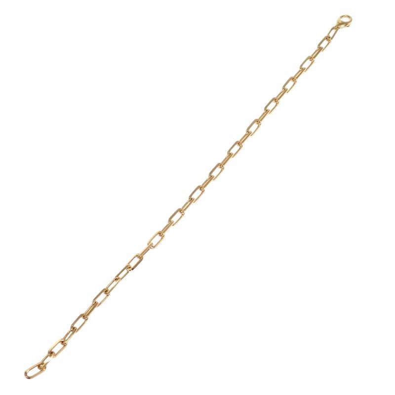 Cartier Santos de Chain Small Bracelet 18K Yellow Gold — view 5