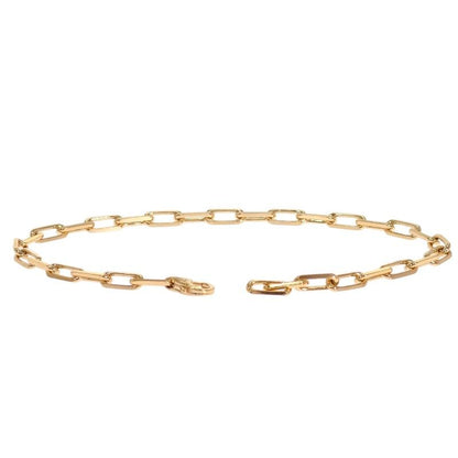 Cartier Santos de Chain Small Bracelet 18K Yellow Gold — view 3