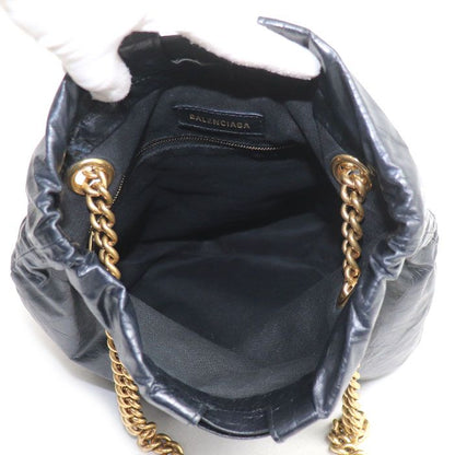 Balenciaga Crush Small Tote Bag Black — view 4