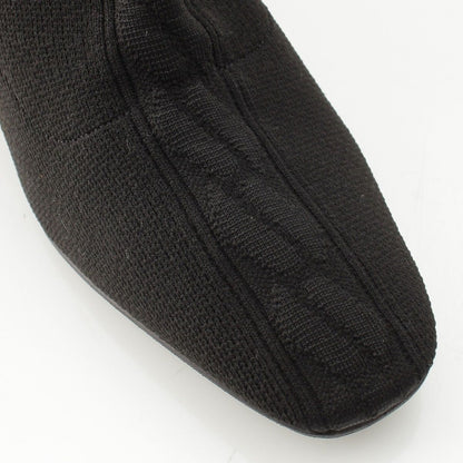 Hermes Volvert Ex-Libris Knit Heels Boots Black — view 6