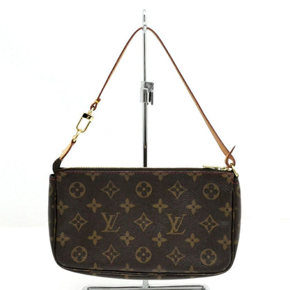 Louis Vuitton Monogram Cherry Pochette Brown Leather Pouch Mini Bag Takashi — view 2