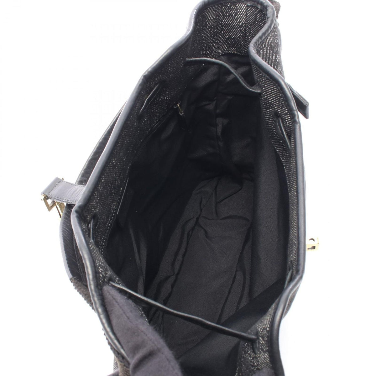 Gucci Shoulder Bag GG Denim Black — view 3