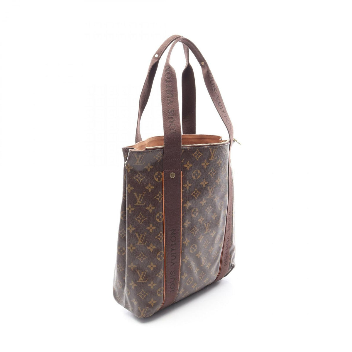 Louis Vuitton Tote Bag Beaubourg Monogram Canvas Leather Cover — view 2