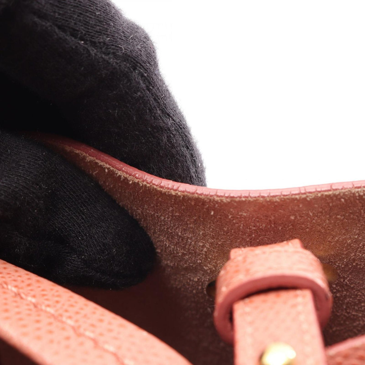 Celine Tote Bag Vertical Small Cover 2-Way Pink Green Leather — view 5
