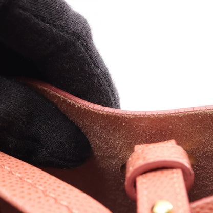 Celine Tote Bag Vertical Small Cover 2-Way Pink Green Leather — view 5