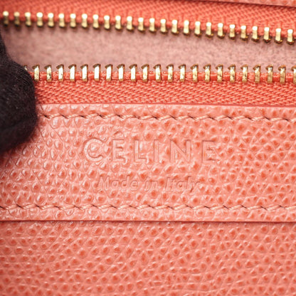 Celine Tote Bag Vertical Small Cover 2-Way Pink Green Leather — view 4